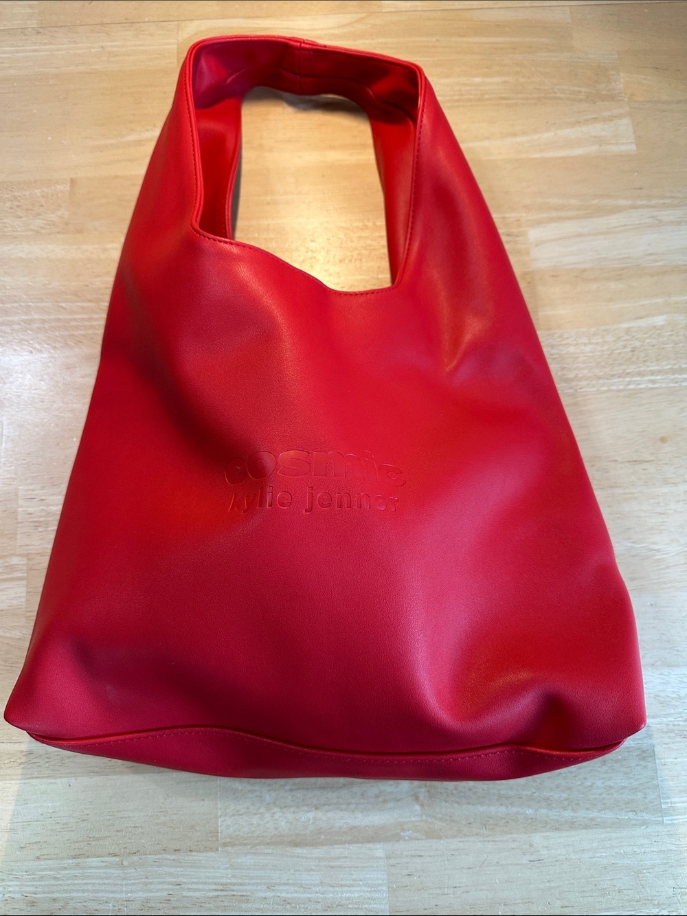 Kylie Jenner x Cosmos Red Shoulder Tote